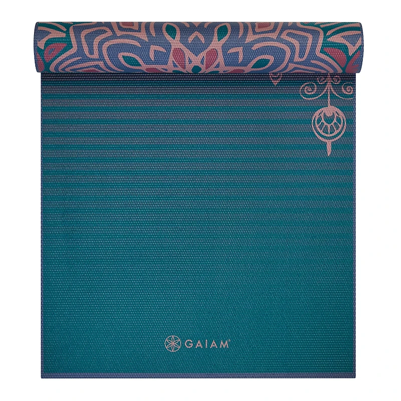 Gaiam Reversible Mystic Sky 24 x 68 0.24 Yoga Mat