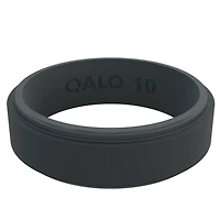 QALO Men’s Narrow Step Edge Ring