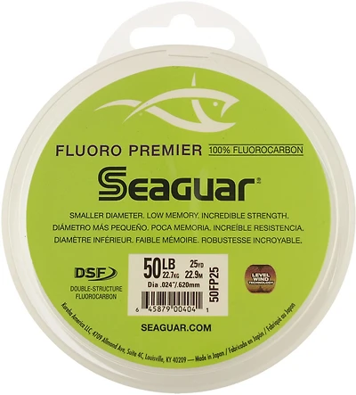 Seaguar SW GoldLabel 12 lb 25 yd Fluorocarbon Leader Fishing Line
