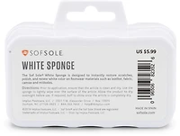 Sof Sole White Sponge