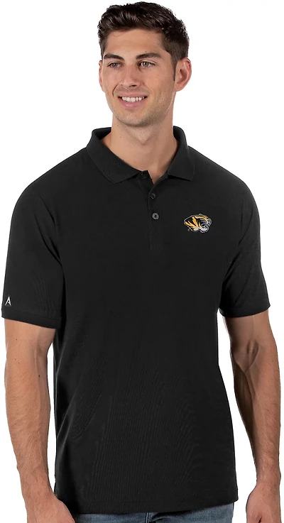 Antigua Men's University of Missouri Legacy Pique Polo Shirt