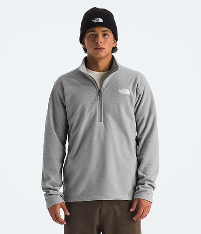 The North Face Men's Textured Cap Rock 1/4 Zip Pullover Sweatshirt