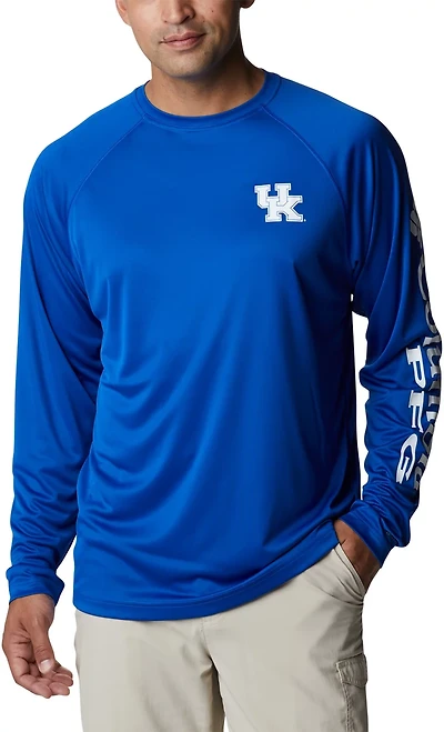 Columbia Sportswear Men's University of Kentucky Terminal Tackle Long Sleeve T-shirt