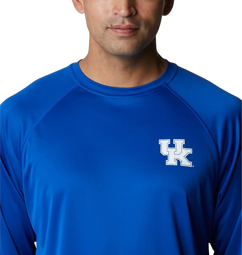 Columbia Sportswear Men's University of Kentucky Terminal Tackle Long Sleeve T-shirt