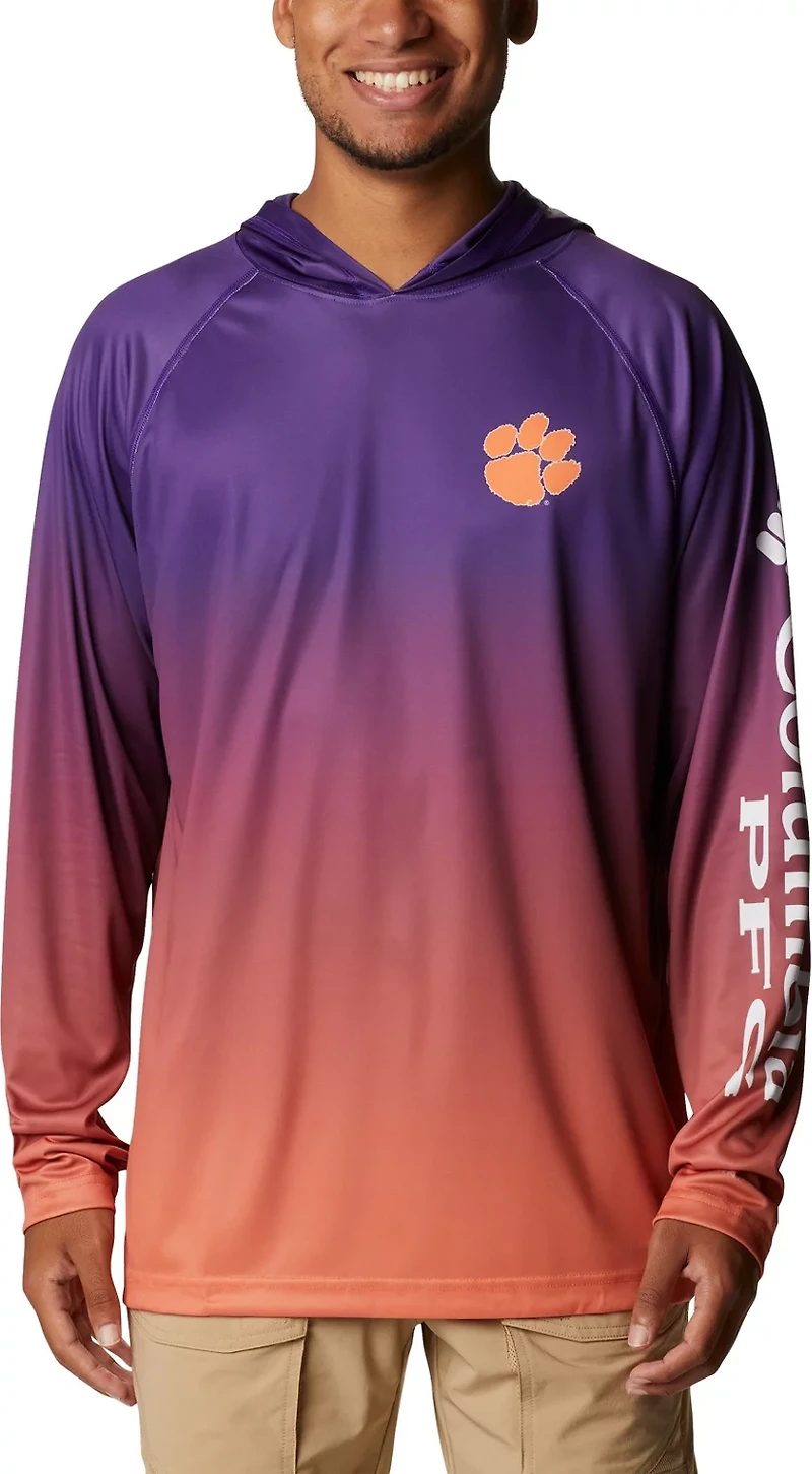Columbia Sportswear Men's Clemson University Super Terminal Tackle Hoodie