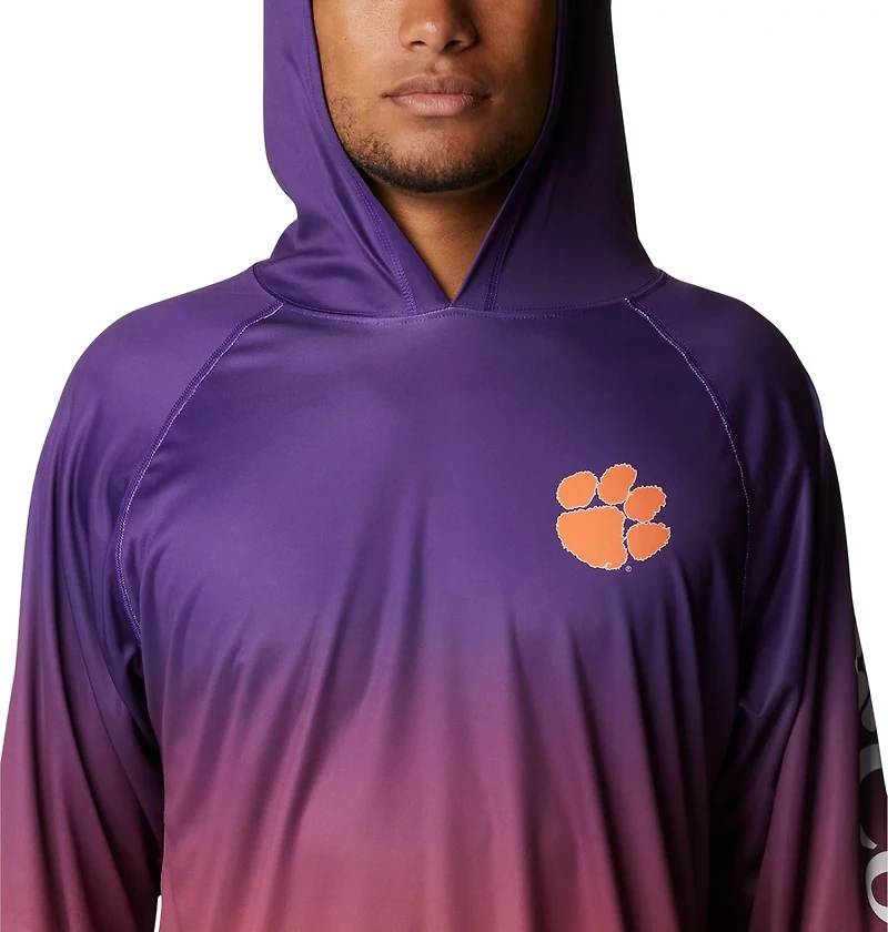 Columbia Sportswear Men's Clemson University Super Terminal Tackle Hoodie