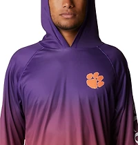 Columbia Sportswear Men's Clemson University Super Terminal Tackle Hoodie