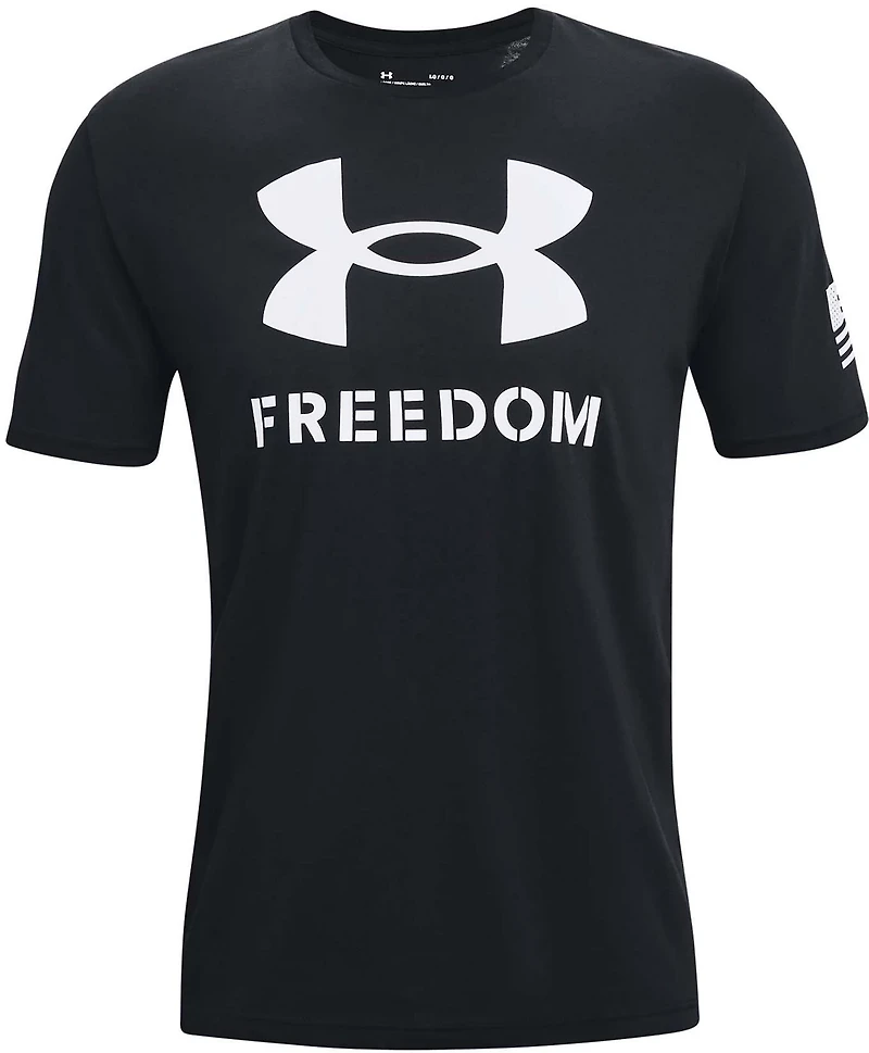 Under Armour Men's New Freedom Logo Short Sleeve T-shirt
