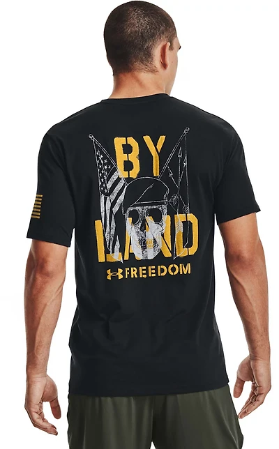 Under Armour Men's New Freedom By Land Short Sleeve T-shirt