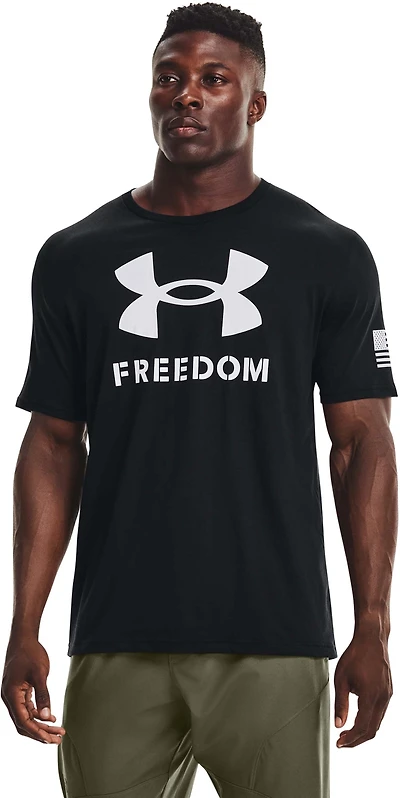 Under Armour Men's New Freedom Logo Short Sleeve T-shirt