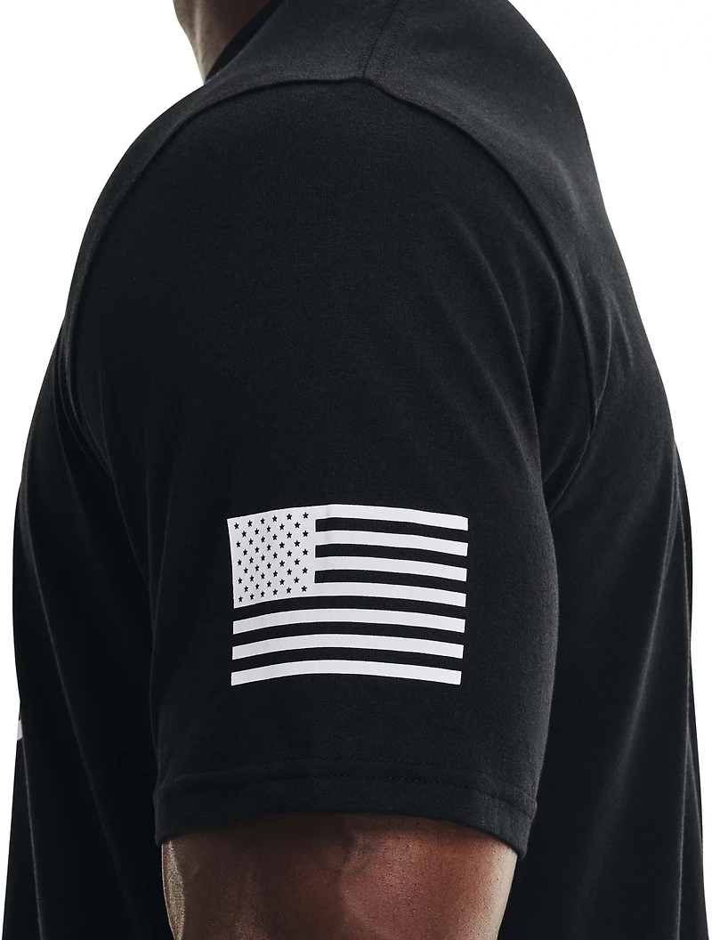 Under Armour Men's New Freedom Logo Short Sleeve T-shirt