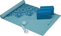 Gaiam Yoga Beginners 4pc Kit