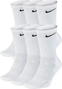 Nike Youth Dri-FIT Everyday Cushion Crew Socks 6-Pack