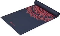 Gaiam Reversible Aubergine Swirl 24 x 68 0.24 Yoga Mat