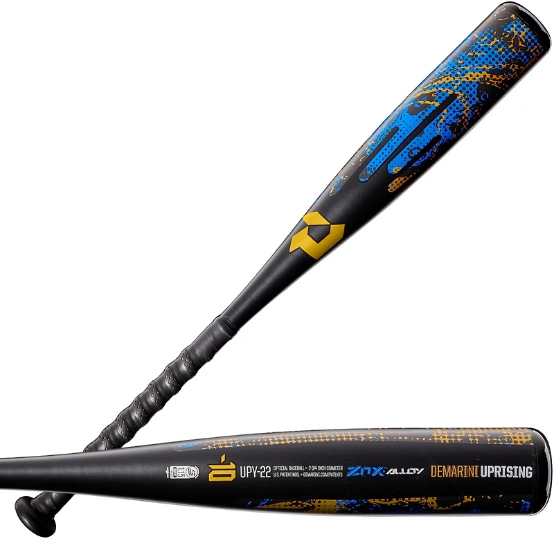 DeMarini Adults' Uprising JBB 2022 Senior League Baseball Bat (-10)