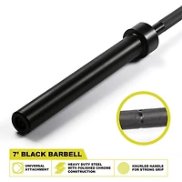 PRCTZ 7 ft Olympic Barbell