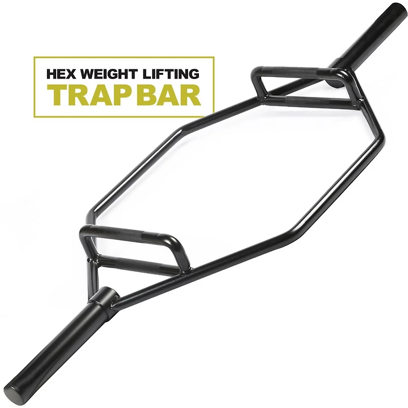 PRCTZ Olympic Hex Weight Lifting Trap Bar