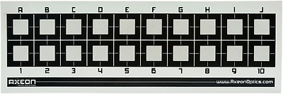 Axeon Optics Absolute Zero Reflective Laser Target Charts 5-Pack
