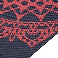 Gaiam Reversible Aubergine Swirl 24 x 68 0.24 Yoga Mat
