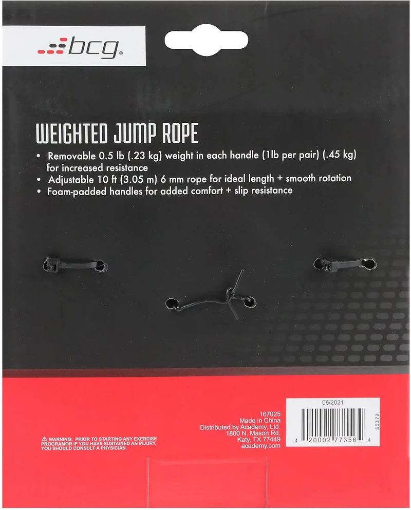 BCG Weighted Jump Rope