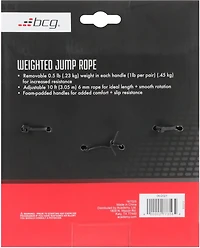 BCG Weighted Jump Rope