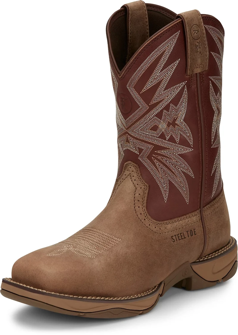 Tony Lama Men's Bartlett Western Soft Toe Work Boots