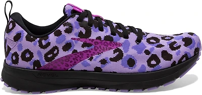 Brooks Women's Revel 5 Electric Animal Cheetah Running Shoes