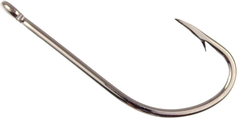 Eagle Claw EA Plain Shank 5/0 Nickel Offset Hooks 8-Pack