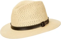 Scala Pronto Men's Vented Paper Braid Safari Hat