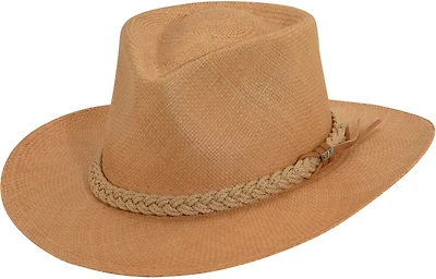 Scala Pronto Men's Hand Woven Panama Outback Hat