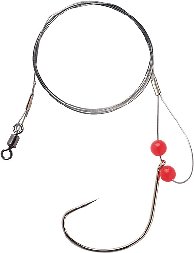 P-Line PCPSRWBS8/0 Pucci Single Hook Wide Bend Sturgeon Rig