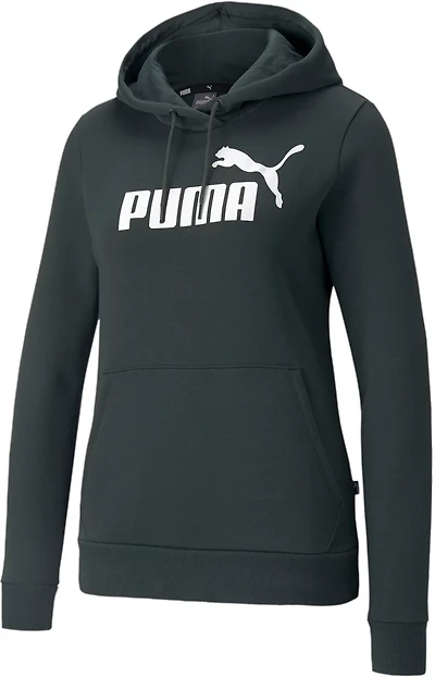 PUMA Women's Fleece Long Sleeve Essential Logo Hoodie