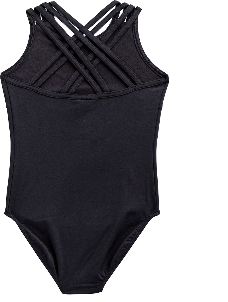 Rainbeau Moves Girls' Strappy Cami Leotard