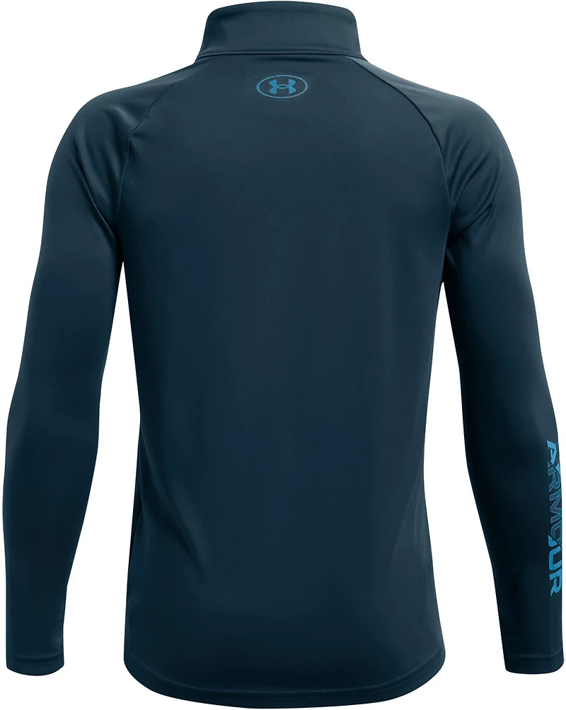 Under Armour Boys' UA Tech Big Logo 1/2 Zip Hoodie