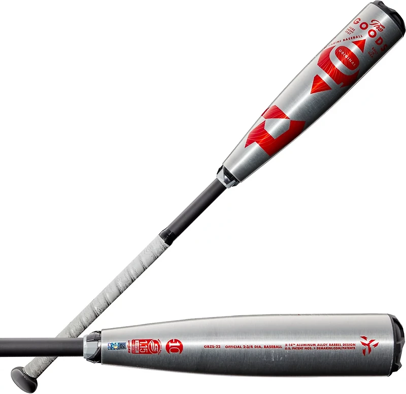 DeMarini Adults' The Goods 2022 Composite Baseball Bat (-10)