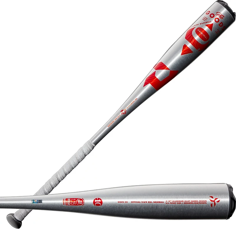 Demarini The Goods One Piece SL 2022 USSSA Baseball Bat (-10)