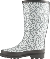 Magellan Outdoors Women's Silver Animal Calf Rubber Boots