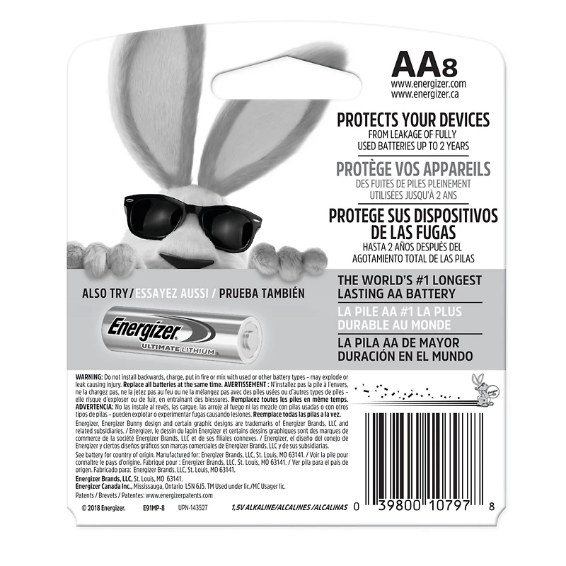Energizer® Max AA Batteries 8-Pack