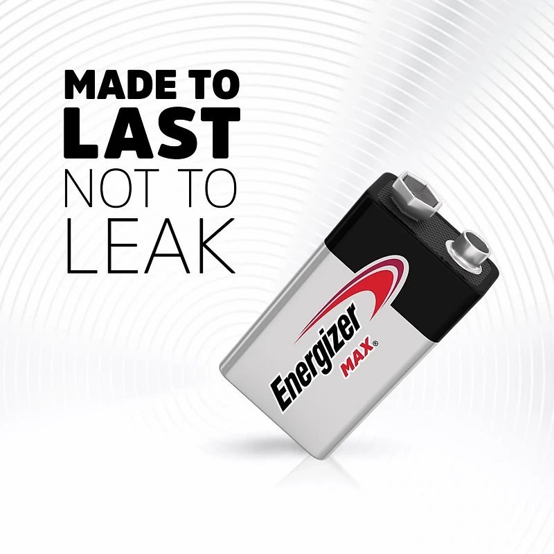 Energizer® Max 9V Batteries 2-Pack