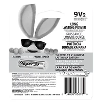 Energizer® Max 9V Batteries 2-Pack