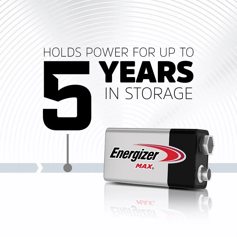 Energizer® Max 9V Batteries 2-Pack