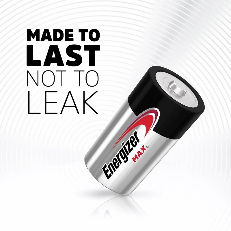 Energizer® Max C Batteries 4-Pack