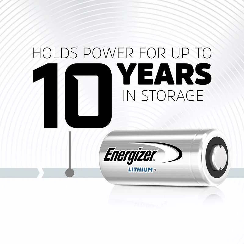 Energizer® 123 3V Lithium Batteries 2-Pack