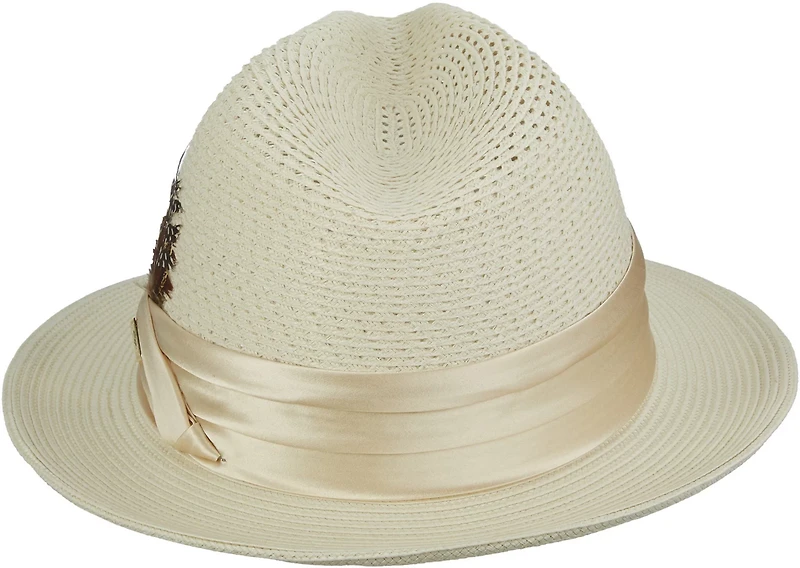 Stacy Adams Men's Vented Poly Fedora