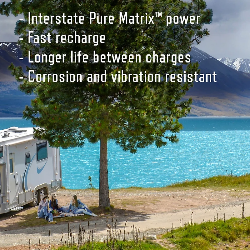 Interstate Batteries 1,000 Marine Cranking Amp Starting Battery