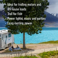 Interstate Batteries Deep Cycle 24DC 685 Marine Cranking Amp Battery