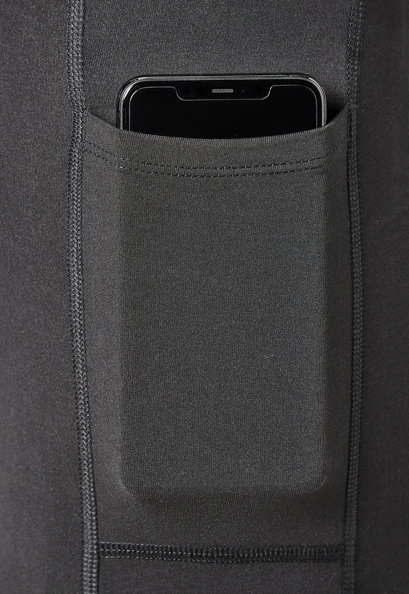 BCG Women's Athletic High Rise Side Pockets TC Leggings