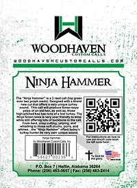 Woodhaven Ninja Hammer Turkey Call