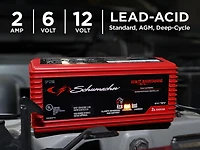 Schumacher Electric SP1296 6V 12V Automatic Battery Maintainer