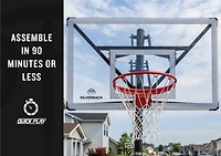 Silverback NXT 54 in In-Ground Basketball Hoop